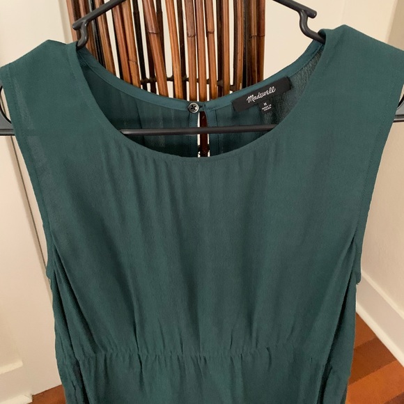 Madewell teal peplum blouse - Picture 2 of 6